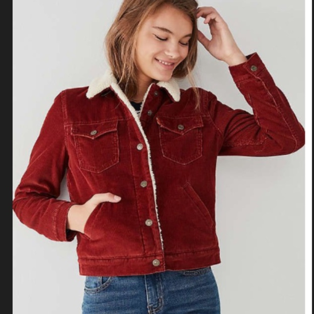 Corduroy Sherpa Levi’s Jacket